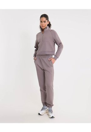 Buzo Para Mujer Cuello Alto O Cuello Tortuga Color Morado Marca Atmos #31060066