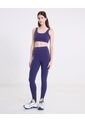 Leggins Regular Con Estribos  Para Mujer Azul Atmos de Atmos