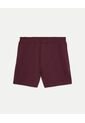 Bermuda  Para Hombre Deportiva Largo Color Vino Marca Atmos #32100160 de Atmos