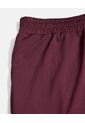 Bermuda  Para Hombre Deportiva Largo Color Vino Marca Atmos #32100160 de Atmos