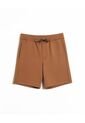 Bermuda Básica Plush  Para Hombre Café Atmos de Atmos