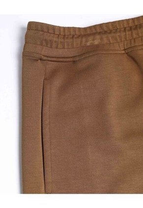 Bermuda Básica Plush  Para Hombre Café Atmos