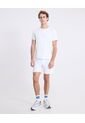 Camiseta Corte Láser Regular Fit  Para Hombre Blanco Atmos de Atmos
