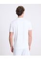 Camiseta Corte Láser Regular Fit  Para Hombre Blanco Atmos de Atmos