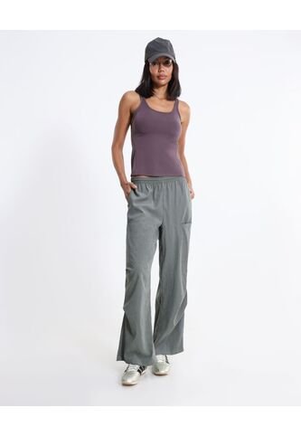 Camiseta Tank En Tela Plush  Para Mujer Morado Atmos Atmos