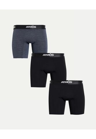 Boxer Para Hombre Filete Medio Color Negro Marca Atmos #32000058 Atmos