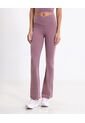 Leggings Flare Aerius Skin  Para Mujer Lila Atmos de Atmos