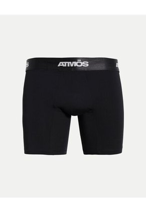 Boxer Para Hombre Filete Medio Color Negro Marca Atmos #32000058