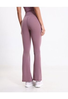 Leggings Flare Aerius Skin  Para Mujer Lila Atmos