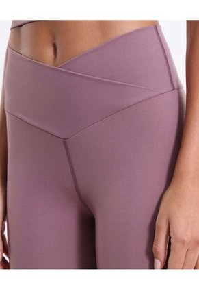 Leggings Flare Aerius Skin  Para Mujer Lila Atmos