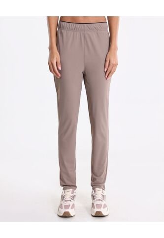 Pantalón Deportivo Aeroflow  Para Mujer Mocca Atmos Atmos