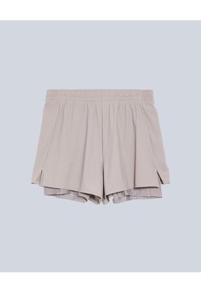 Bermuda Para Hombre Deportiva Corto Color Gris Marca Atmos #32100106