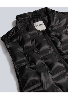 Chaleco Para Hombre  Color Negro Marca Atmos #32250004