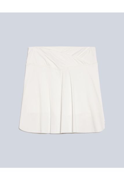 Falda Para Mujer Medio Color Marfil Marca Atmos #31140021