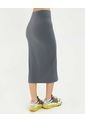 Falda Para Mujer Largo Color Gris Marca Atmos #31140015 de Atmos