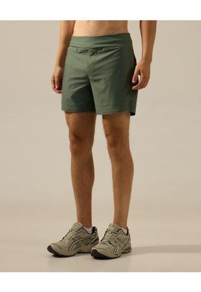 Bermuda Para Hombre Deportiva Corto Color Verde Marca Atmos #32100185