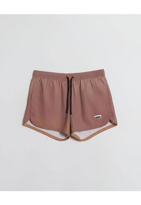 Pantaloneta Para Hombre Color Café Marca Atmos #32280024