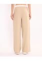 Pantalón Amplio Alotech Con Pretina  Para Mujer Beige Atmos de Atmos