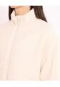 Chaqueta Acolchada Termoactiva Con Cuello Alto  Para Mujer Beige Atmos de Atmos