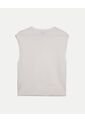 Camiseta  Para Mujer Manga Sisa Cuello V Color Blanco Marca Atmos #31090332 de Atmos