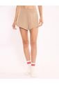 Short Para Mujer Multiusos Punto Color Mocca Marca Atmos #31190110 de Atmos