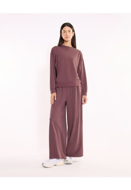 Buzo Para Mujer Cuello Redondo Color Café Marca Atmos #31060079