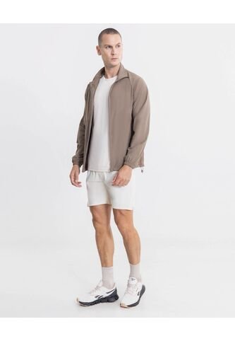 Bermuda Para Hombre Biker Interno Largo Color Crema Marca Atmos #32100147 Atmos