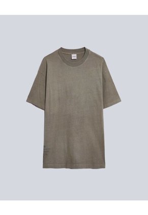 Camiseta Para Hombre Manga Corta Color Verde Oliva Marca Atmos #32090118