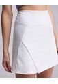 Falda Para Mujer Corto Color Marfil Marca Atmos #31140008 de Atmos