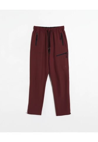 Pantalón  Para Mujer Moda Color Vino Marca Atmos #31070105 Atmos