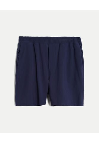 Bermuda  Para Hombre Deportiva Largo Color Azul Marca Atmos #32100151 Atmos