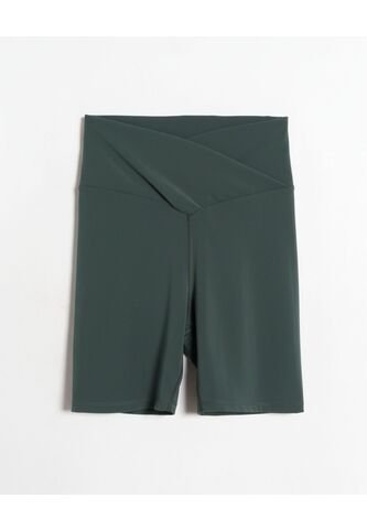 Short  Para Mujer Multiusos Punto Color Verde Marca Atmos #31190112 Atmos