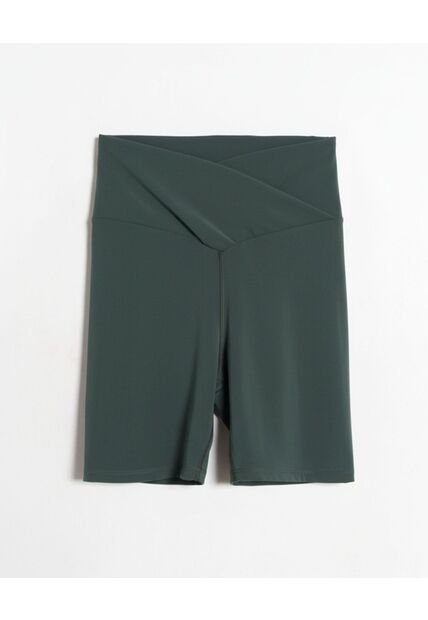 Short  Para Mujer Multiusos Punto Color Verde Marca Atmos #31190112