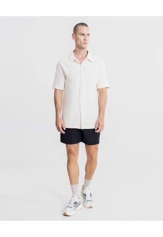 Bermuda  Para Hombre Regular Corto Color Negro Marca Atmos #32100176 Atmos