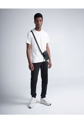 Camiseta Para Hombre Manga Corta Color Marfil Marca Atmos #32090056