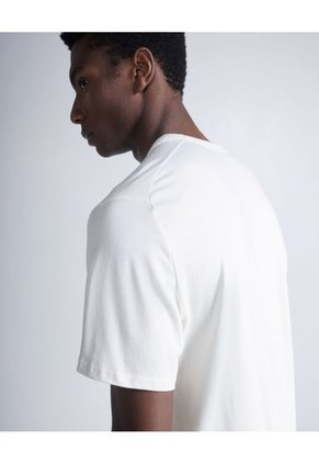 Camiseta Para Hombre Manga Corta Color Marfil Marca Atmos #32090056