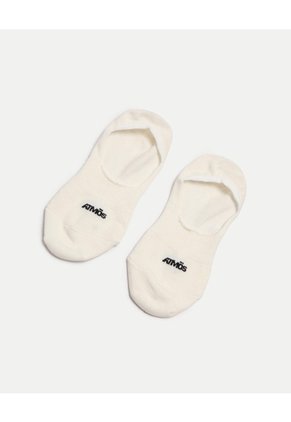 Pack X3 Medias Baleta X3 Para Mujer Crema Atmos