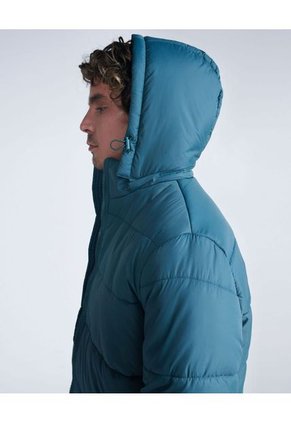 Chaqueta Para Hombre Acolchada Color Verde Marca Atmos #32080006