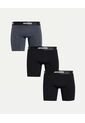 Boxer Para Hombre Filete Medio Color Negro Marca Atmos #32000058 de Atmos