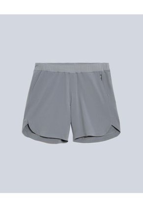 Bermuda Para Hombre Deportiva Largo Color Gris  Marca Atmos #32100090