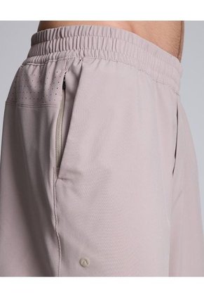 Bermuda Para Hombre Deportiva Largo Color Beige Marca Atmos #32100080