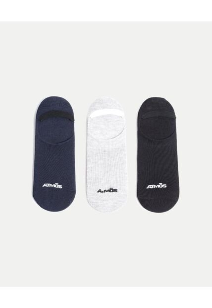 Medias Baleta Pack X3 Algodón X3 Para Hombre Surtido Atmos