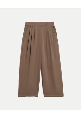 Pantalón Amplio Sartorial Alotech  Para Mujer Beige Atmos Atmos
