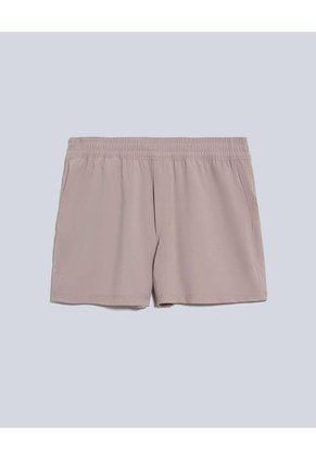 Bermuda Para Hombre Deportiva Largo Color Beige Marca Atmos #32100080