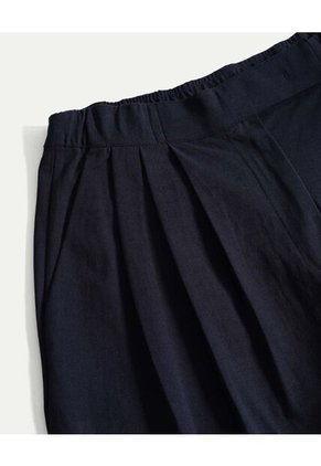 Pantalón Amplio Sartorial Alotech  Para Mujer Azul Atmos