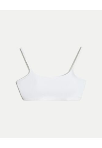 Top Básico Microfibra Ajuste Suave  Para Mujer Blanco Atmos Atmos