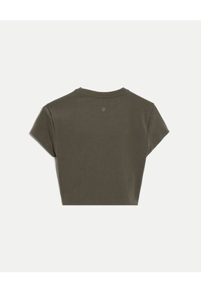 Camiseta Training Aerius Bonding  Para Mujer Verde Atmos