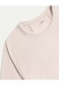 Camiseta Regular Fit Corte Angular  Para Hombre Café Atmos de Atmos