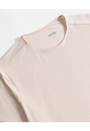 Camiseta Boxy Training Bonding  Para Mujer Café Atmos