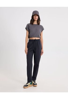 Camiseta Para Mujer Manga Corta Cuello Redondo Color Gris Marca Atmos #31090217